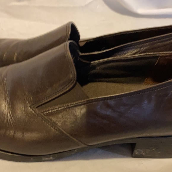 Munro dark chocolate brown leather loafers - Picture 3 of 6